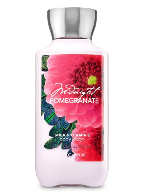 bath and body works pomegranate lotion|midnight pomegranate lotion.